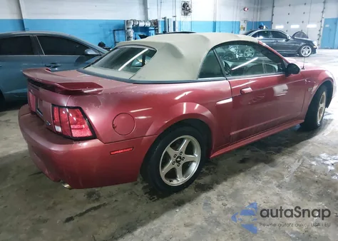 2003 Ford Mustang Gt z USA, uszkodzony, nr VIN 1FAFP45X43F452852